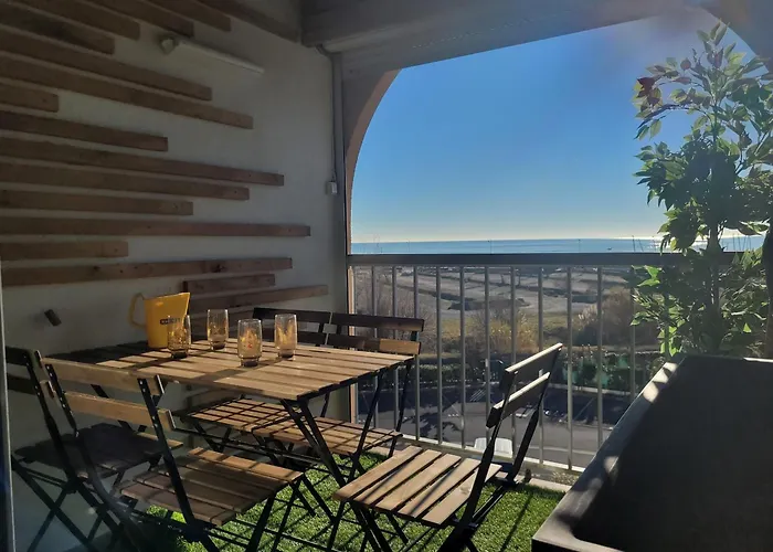 Palavas, F2 Climatise, Parking, Wi-fi, Proche - Fr-1-715-89 Apartamento *
